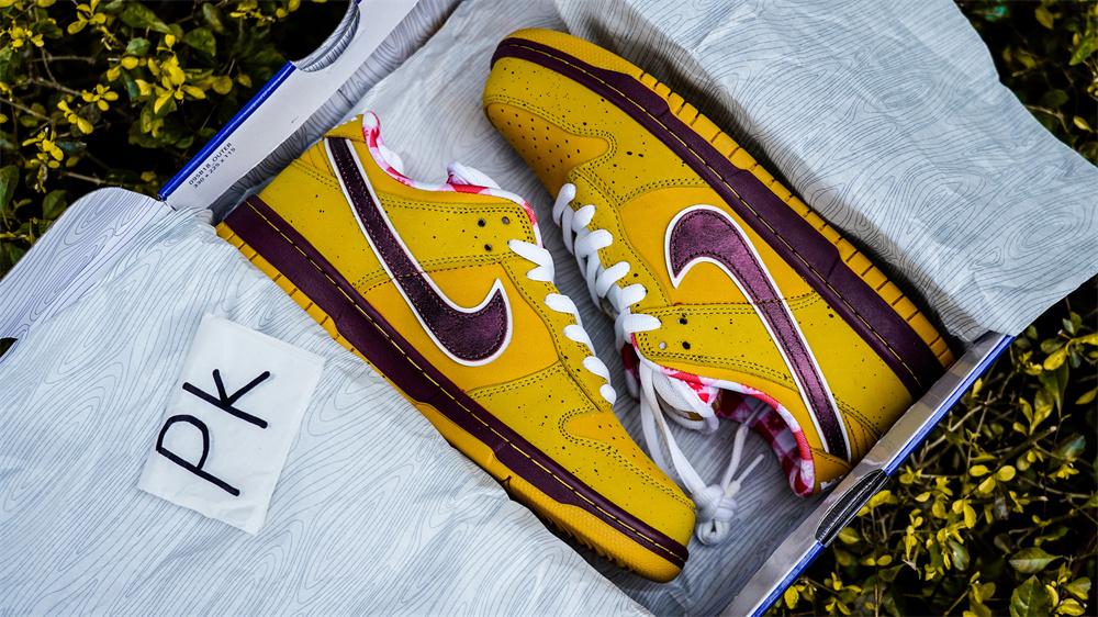 PK GOD Nike SB Dunk Low Yellow Lobster RETAIL MATERIALS READY TO SHIP